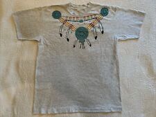 Vtg 90s Native American Jewelry Tennessee River Single Stitch T-Shirt Size L picture