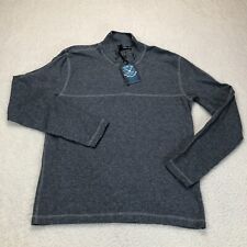 Vintage 1946 Sweater Mens Large Long Sleeve Pullover Heather Blue Stone Wash NWT picture