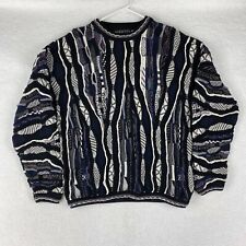 Vintage Baracuta By Tundra Sweater Mens XL Multicolor Textured Knit Biggie *READ picture