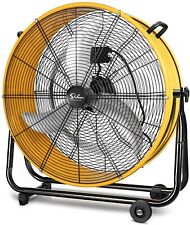Simple Deluxe 24 Inch High Velocity Heavy Duty Metal Air Circulation Drum Fan picture