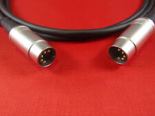 1.5 ft Mogami 5 Pin  MIDI SYNCHRO Cable W/ Neutrik Gold Connectors. picture