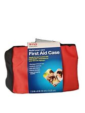 First Aid Case Fill Your Own From CVS Pharmacy Zippered Bag With Pocket picture