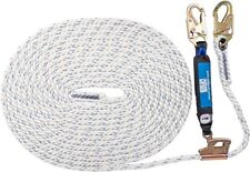 Vertical Lifeline Assembly - 50FT Rope Harness Safety Lanyard with Rope Grab picture
