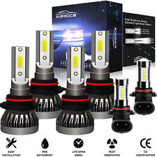 For Lexus GS300 GS400 1998-2005 - 6x 6000K LED Headlights + Fog Light Bulbs Kit picture
