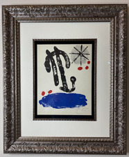 Joan Miro 1953 lithograph - hand signed by Miro - with COA picture