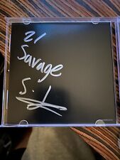 21 savage Autographed AMERICAN DREAM ALT. COVER EXCLUSIVE CD In Hand Ships Now picture