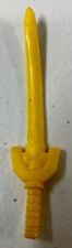 Vintage 1984 Voltron Lion Force Assembler  Rubber Yellow Sword  Accessory *MINT* picture