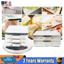 NEW Stainless 2/3Layer Steamer,Rice Noodle Roll Steaming Machine+Drawer Scraper picture