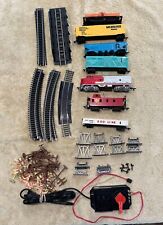 Bachman HO Train Set Santa Fe 307, Track, Bridge, Transformer, Plus Accessories picture