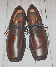 Dunham  Men's Douglas Brown Bike Toe Leather Oxford $110 Shoe~MINT~Sz.9.5B picture