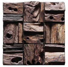 Salvaged Wood Planks Interior Wall Tile Decoration Panel Reclaimed Barn Wood picture