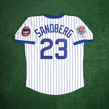 Ryne Sandberg 1990 Chicago Cubs Men's Home Cooperstown Jersey w/ All Star Patch picture