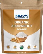 Nova Nutritions Certified Organic Arrowroot Powder 32OZ picture