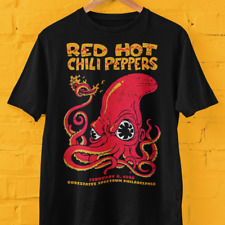 Vintage Red Hot Chili Peppers Rock Music Tour 1996 Black T-Shirt Gift Fans picture