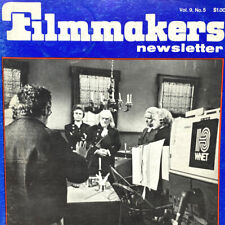 Vintage March 1976 Filmmakers Newsletter Adams Chronicles Louis Malle Black Moon picture