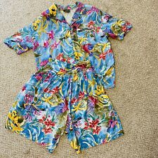 Vintage Baronesa by Barbara Green two piece tropical set Size in Description  picture