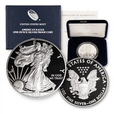 2016-W American Silver Eagle Proof Coin 1 oz 999 Fine Coin w/ Box & COA picture