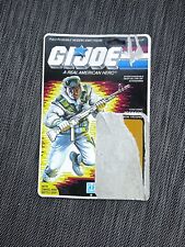 Vintage 1985 G.I. Joe ICEBERG Full UNCUT File Card Back Filecard  ARAH picture