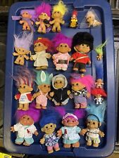 vintage russ troll dolls lot picture
