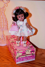 STRUNG VOGUE GINNY DOLL 1953 African American Black GINNY Dressed Doll & MKD BOX picture