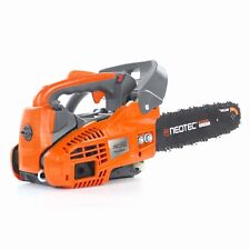 25.4cc Gas Top Handle Chainsaw with 12'' Bar Chain 2-Stroke Engine Cut Tree Wood picture