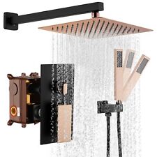 MONDAWE Wall Mounted Rain Shower System 10