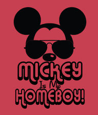 Mickey Is My Homeboy shirt Disney World Mickey Mouse Softstyle Unisex Heather picture