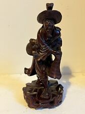 Japanese Wooden Figure Meiji Period picture