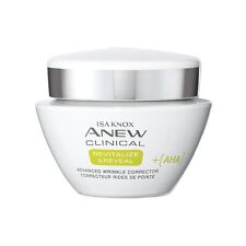 AVON ISA KNOX ANEW CLINICAL REVITALIZE+REVEAL +AHA WRINKLE CORRECTOR CREAM 1.7OZ picture