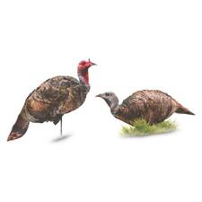 New Montana Decoy Purr-Fect Pair XD Turkey Decoys Lightweight and Quiet picture