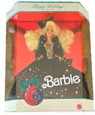 1991 Vintage Mattel ~ Collector Doll ~ BARBIE Doll ~ Green Velvet Happy Holidays picture