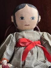 Vintage 18” Cloth Artist Reproduction of Antique Izannah Walker Victoria Doll picture