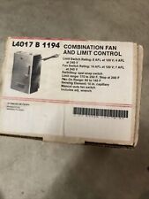 NEW HONEYWELL COMBINATION FAN AND LIMIT CONTROL SWITCH L4017B 1194 picture
