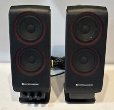 Altec Lansing VS2420 Audio Computer Speakers Tested & Works 9.5” Tall picture