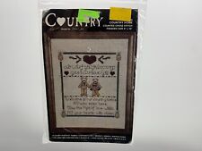 New Janlynn  Country Home  Counted Cross Stitch Kit by Alma Lynne 8