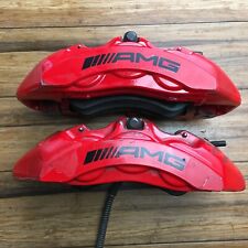 🚘 2016 2017 2018 - 2020 MERCEDES C63 AMG W205 BRAKE CALIPERS FRONT SET OEM 🔩 picture