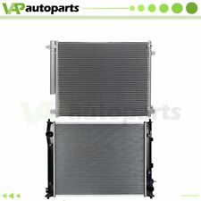 For 2016-2019 Honda Civic Aluminum Radiator & Condenser Cooling Assembly picture