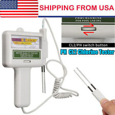 PC101 PH Water Quality Detector Swimming Poo PH CL2 Chlorine Tester Level Meter picture