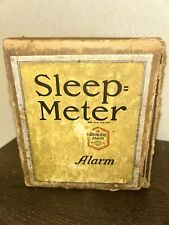 ANTIQUE 1920s WESTCLOX SLEEP METER ALARM CLOCK  BOX ONLY picture