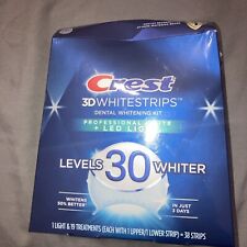 Crest 3D Professional White+LED Light Levels 30*Strips 38*FREE SHIP**EXP:09/25* picture