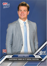 2024 Topps Now 3rd Overall Pick #D-3 Drake Maye RC Rookie PRESALE picture