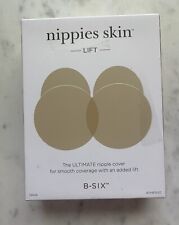 Nippies Skin LIFT B-SIX Adhesive Silicon Size 2- L/XL D+ Cup 4” CREME COLOR picture