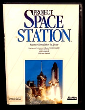Project Space Station HesWare Apple IIe IIc II+ Big Box 1985 picture