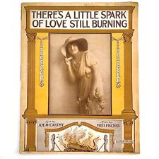Antique 1914 There's A Little Spark of Love Still Burning Sheet Music picture