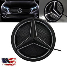 Car Front Grille LED Emblem Light Illuminated Logo Star Badge For Mercedes Benz picture