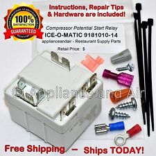 ICE-O-MATIC 9181010-14 Potential Start Relay, Genuine OEM, Ships FREE TODAY picture