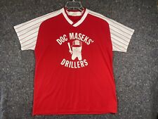 Vintage RARE 1960s EMPIRE Sporting Goods Jersey Large “Doc Maseks’ Drillers” picture