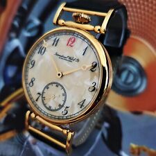 Vintage Watch USSR MARRIAGE Rare Dial Dress Men's mechanism MOLNIJA 3602 Gold picture
