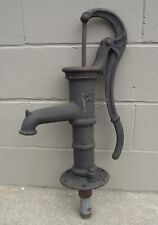 Antique Goulds Cast Iron Large Well Water Hand Pump Off Grid Homestead picture