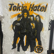 VTG Tokio Hotel retro White T-shirt Short sleeve All Sizes S to 5Xl 2F221 picture
